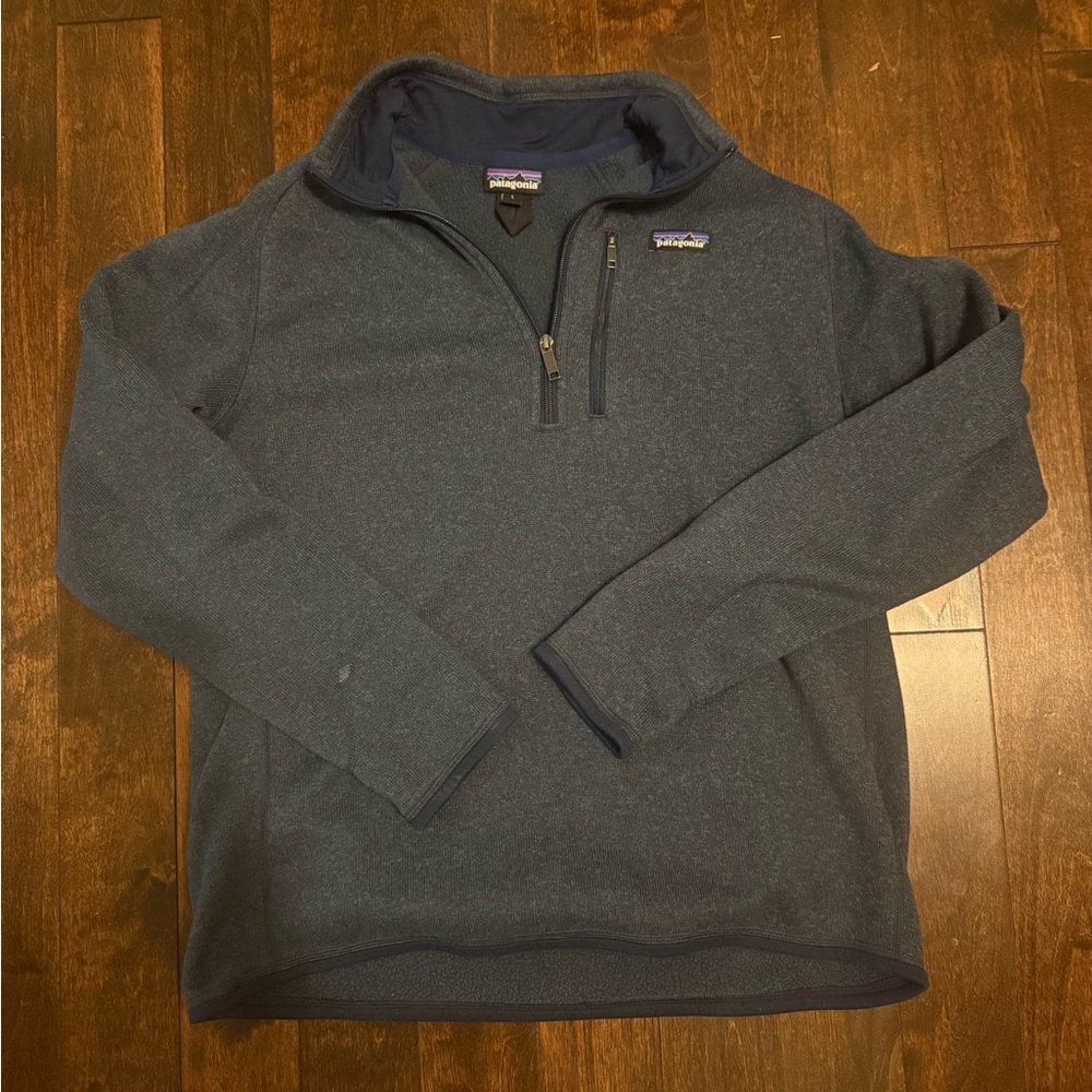 Patagonia Men's Navy Blue Half Zip Pullover